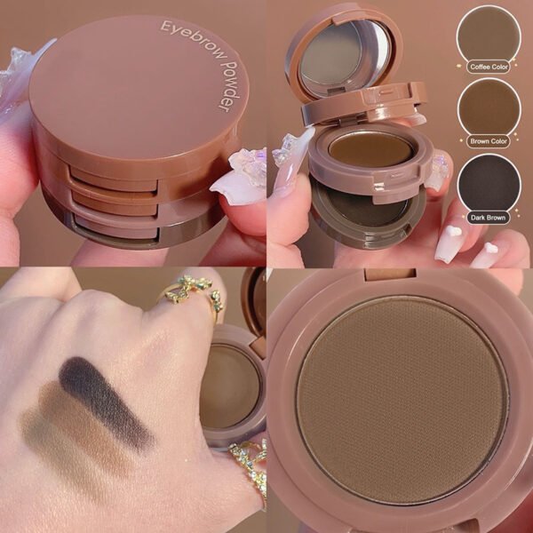 Best Custom 3 in 1 Smudge proof Eyebrow Powder 4