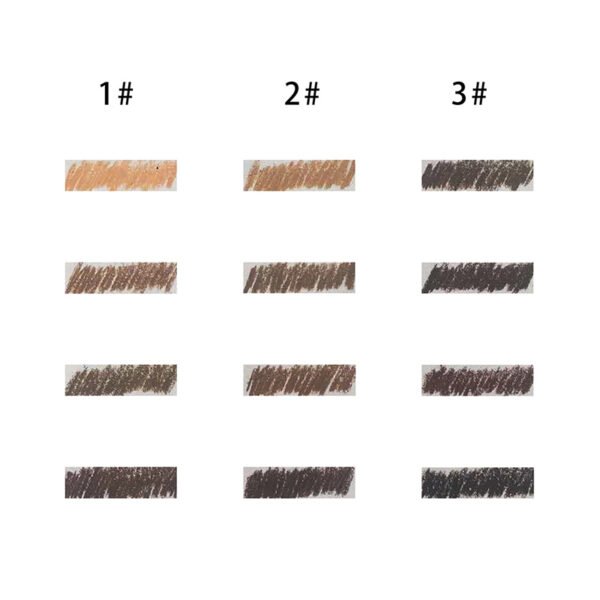 Best Custom Natural Rotating 4 in 1 Eyebrow Pencil - Image 2