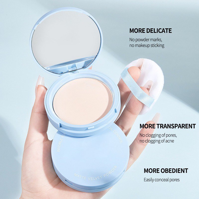 Lightweight Matte Setting Powder Compact | Guangzhou Cuidai ...